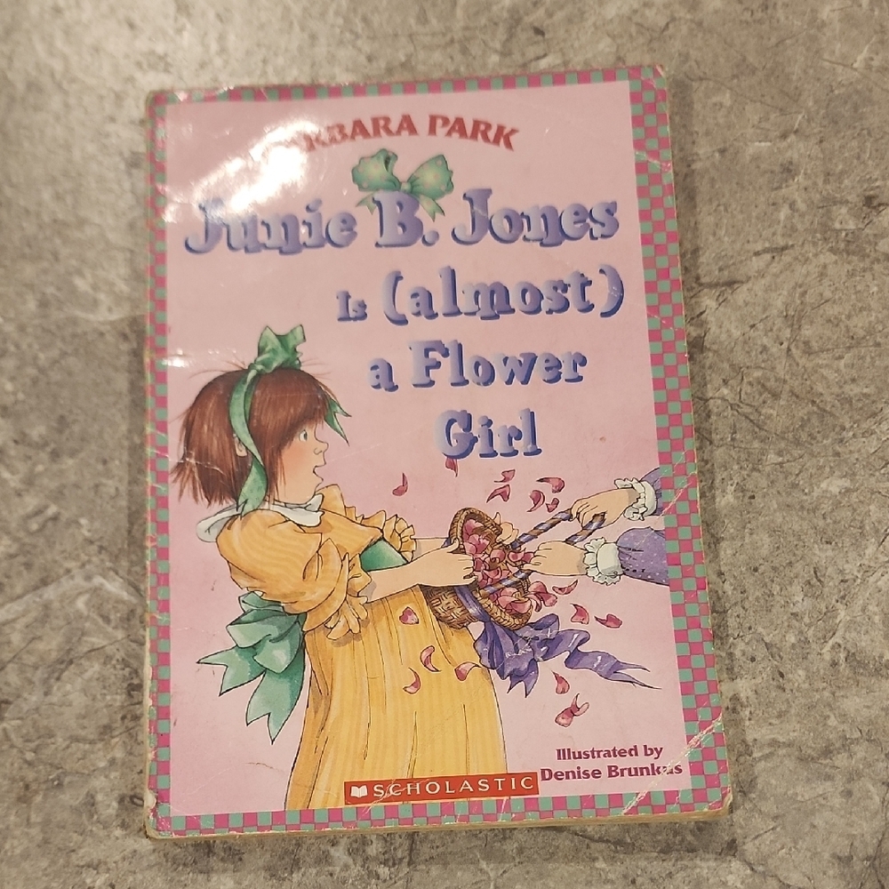 Scholastic Junie B. Jones Flower Girl Book - Pink and Yellow
